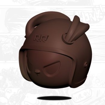 RACERRABBITS Rabbit Head 3D - Driver Figure Head